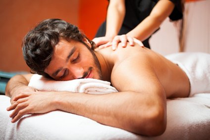 Man having a massage