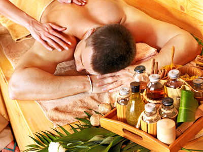 Shiatsu Massage mit Öl
